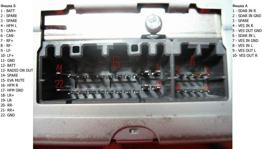 CHRYSLER Car Radio Stereo Audio Wiring Diagram Autoradio connector wire
